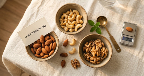 How Many Almonds, Cashews & Walnuts Should You Eat Per Day? (2026 Evidence-Based Guide)