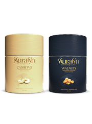 W180 cashews and Kashmir walnuts bundle — Aurafyn gift pack