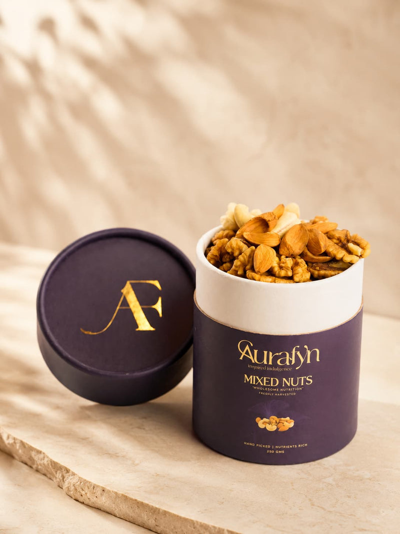 Nutritious Mixed Nuts — the goodness within
